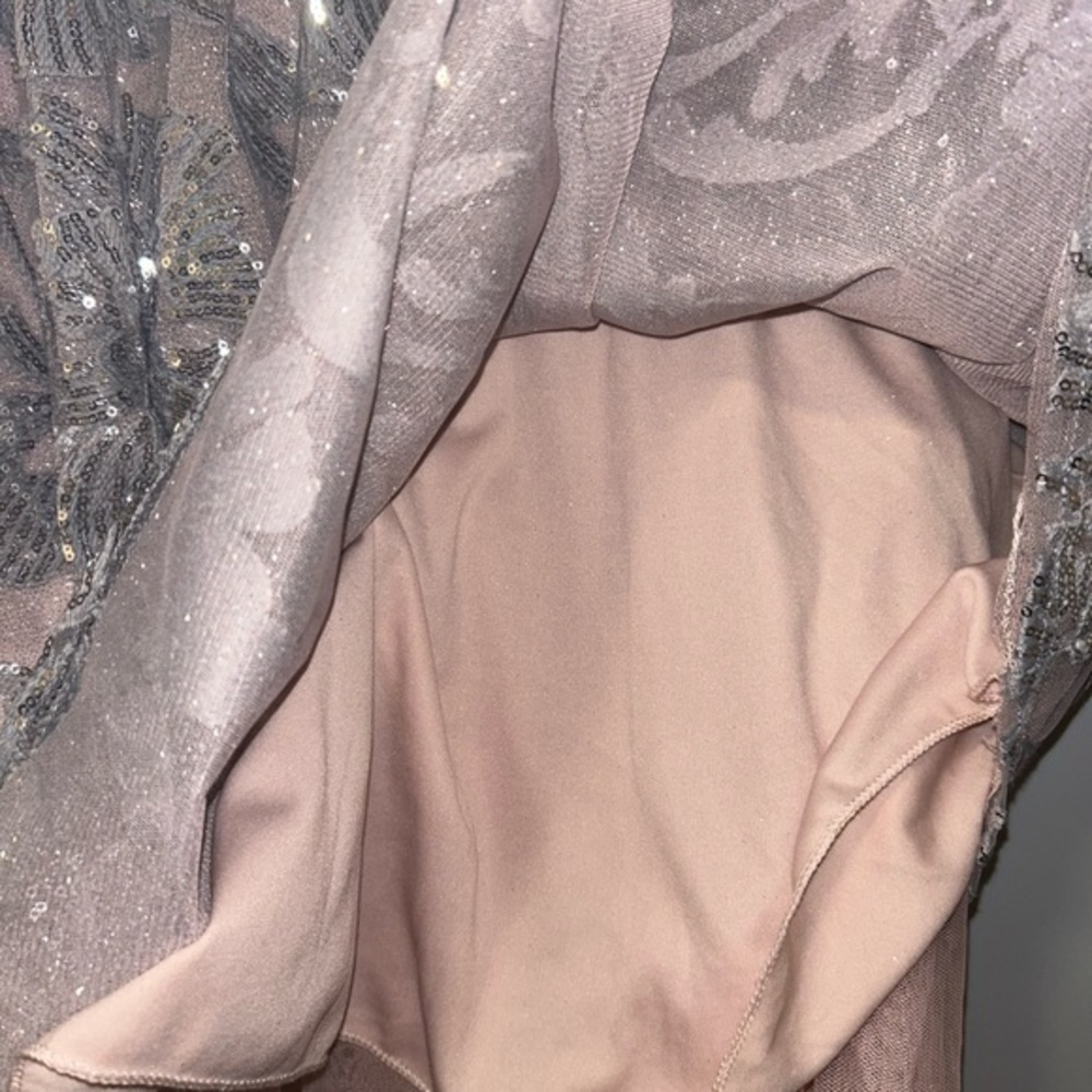 City Triangle Dress formal homecoming prom fancy sparkle glitter dress - Picture 4 of 14